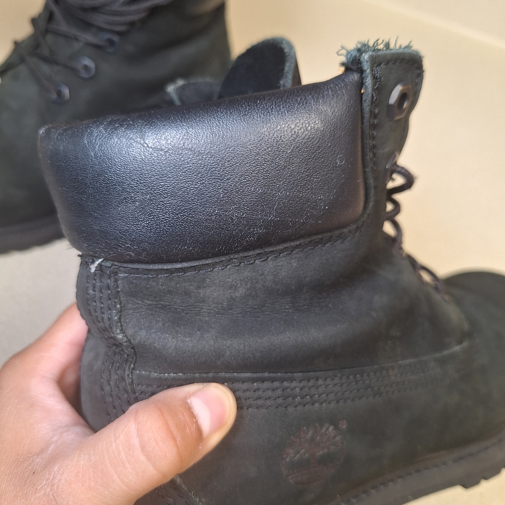 Timberland Black Mens Boots - Picture 9 of 11